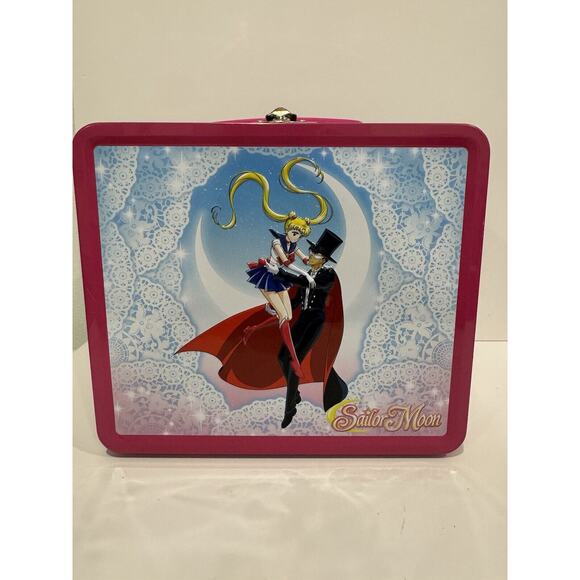Sailor Moon Tuxedo Mask Tin PX Lunchbox New - RARE - Picture 3 of 3